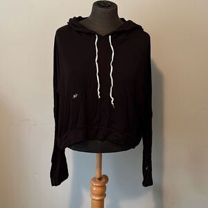 Caution To The Wind Women's Black Pullover Hoodie